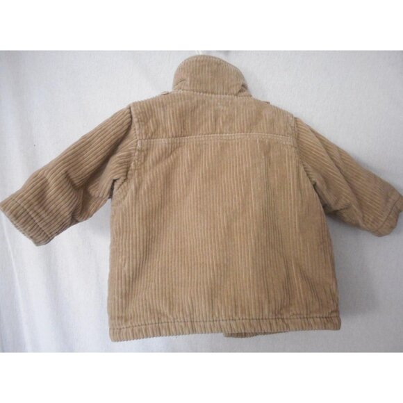 Beige Corduroy Sz 18m winter coat Cuddle Bear - Picture 6 of 6